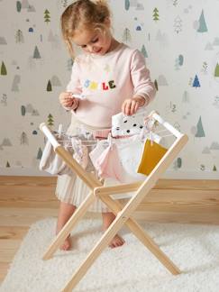 Spielzeug-Spielküchen, Tipis & Kostüme -Spiel-Wäscheständer, Holz FSC®
