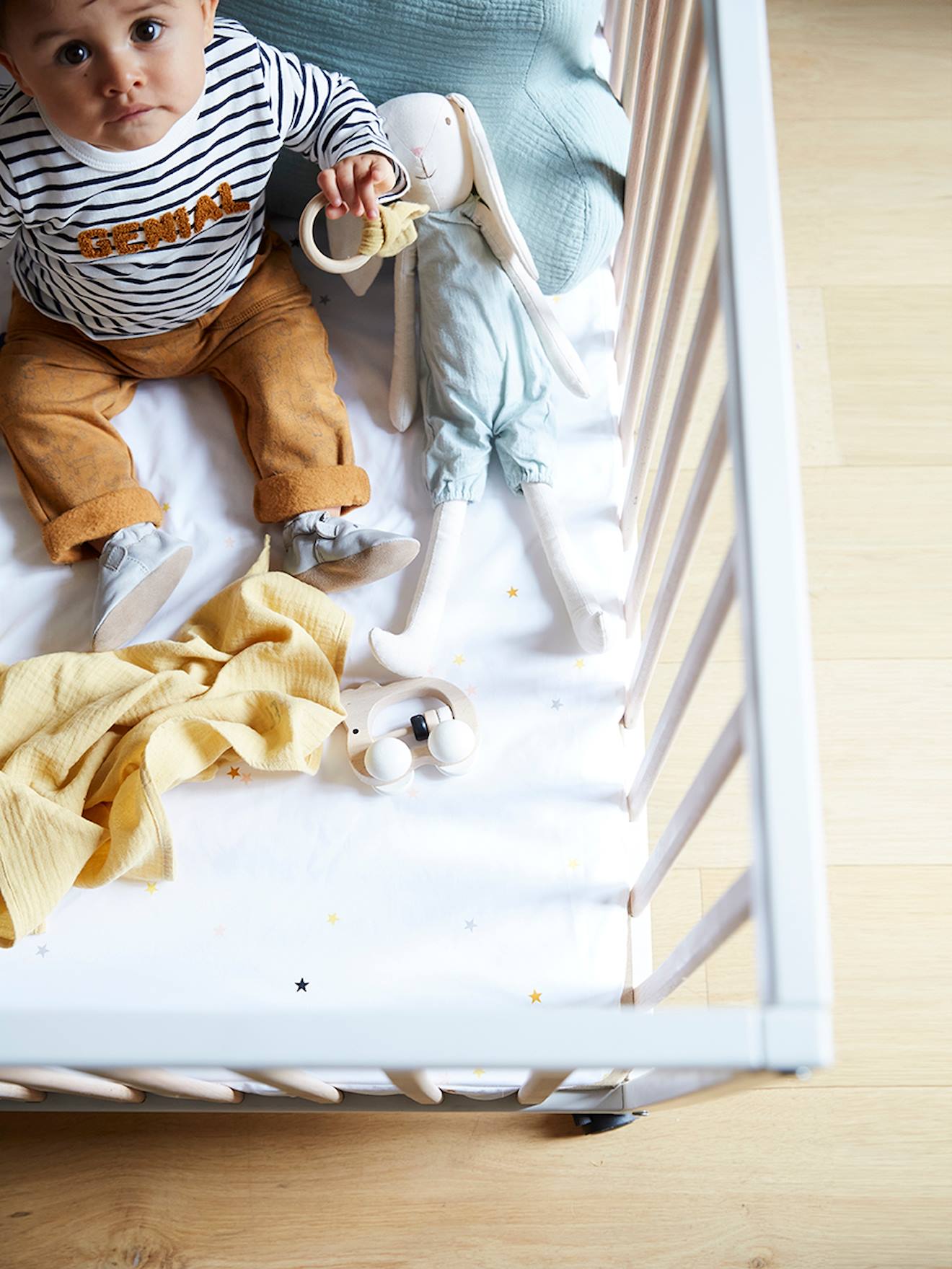 Thumbnail - Baby Laufgitter aus Holz FLEXIPARK