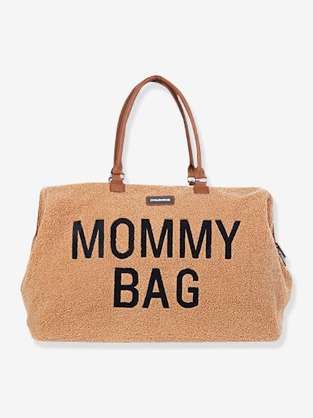 Große Wickeltasche „Mommy Bag“, Teddyfleece CHILDHOME - beige+wollweiß - 1