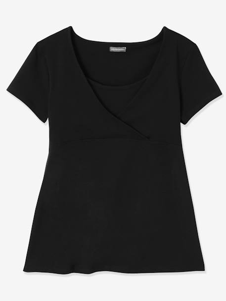 2er-Pack T-Shirts für Schwangerschaft & Stillzeit Oeko Tex - pack marine/grau+schwarz - 17