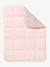 Baby Spieldecke, Laufgitter-Unterlage - marine/weiß polarstern+mehrfarbig bedruckt/herzen+rosa geblümt - 10