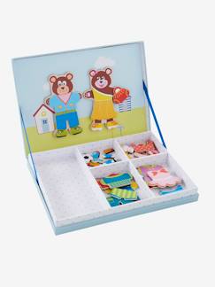 Spielzeug-Lernspiele-Anzieh-Magnetspiel Teddy, 47 Teile