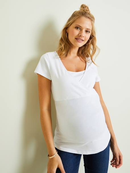 2er-Pack T-Shirts für Schwangerschaft und Stillzeit Oeko Tex® - pack marine/grau+schwarz - 23