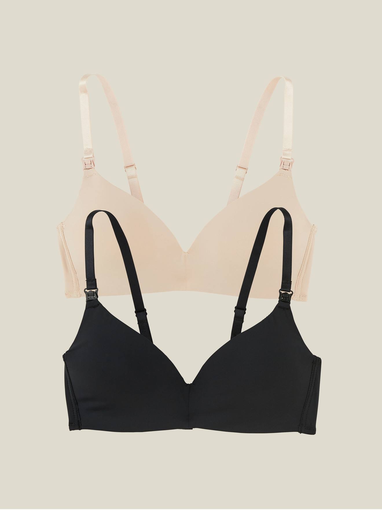 2er-Pack Still-BHs aus Mikrofaser