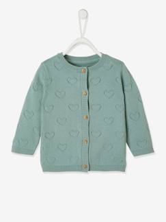 Babymode-Pullover, Strickjacken & Sweatshirts-Baby Mädchen Cardigan, Musterstrick Oeko Tex®