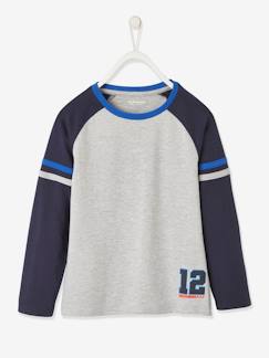 Jungenkleidung-Jungen Sport-Shirt, Reliefprint hinten Oeko Tex®