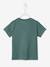 Jungen Baby T-Shirt, Colorblock - gelb+grün/weiß - 6