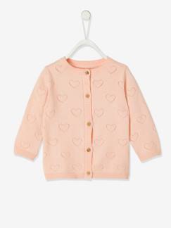 Babymode-Pullover, Strickjacken & Sweatshirts-Baby Mädchen Cardigan, Musterstrick Oeko Tex®