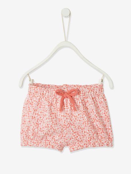 Jersey-Shorts für Baby Mädchen - königsblau bedruckt+senfgelb bedruckt+weiß/rot bedruckt - 8