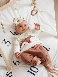Babymode-Weihnachtliches Baby-Set: Shirt, Hose & Socken