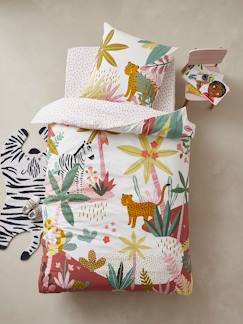 Dekoration & Bettwäsche-Kinderbettwäsche-Bettwäsche-Kinder Bettwäsche-Set „Wilder Dschungel“ Oeko-Tex