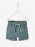 Jungen Baby Shorts mit Dehnbund Oeko-Tex® - blaugrau+camelfarben+graugrün - 7
