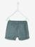 Jungen Baby Shorts mit Dehnbund Oeko-Tex - camelfarben+graugrün - 7