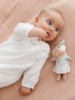 Festliche Kinderkleidung-Babymode-Mädchen Baby Overall, Lochstickerei