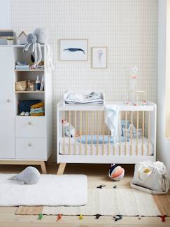 Kinderzimmer-Kindermöbel-Babybetten & Kinderbetten-Babybetten-Baby Gitterbett „Großer Bär“ mit verstellbarem Bettboden