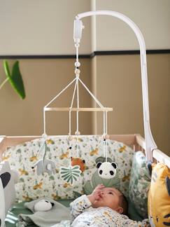 Kinderzimmer-Kindermöbel-Babybetten & Kinderbetten-Baby Musikmobile „Pandafreunde“