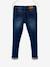 Mädchen Slim-Fit-Jeans, Stickerei, Hüftweite REGULAR - dark blue - 6