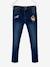 Bestickte Mädchen Slim-Fit-Jeans ,,waterless', Hüftweite COMFORT - dark blue - 2