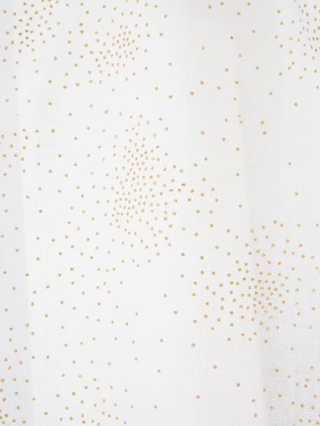 Betthimmel-Vorhang für Kinder - weiß/pailletten - 3