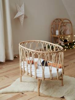 Spielzeug-Puppen-Puppenbett aus Rattan MINI BOHO