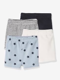 Babymode-Bodys-4er-Pack Baby Shorts, Frottee