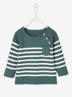 Babymode-Pullover, Strickjacken & Sweatshirts-Baby Pullover, Streifen