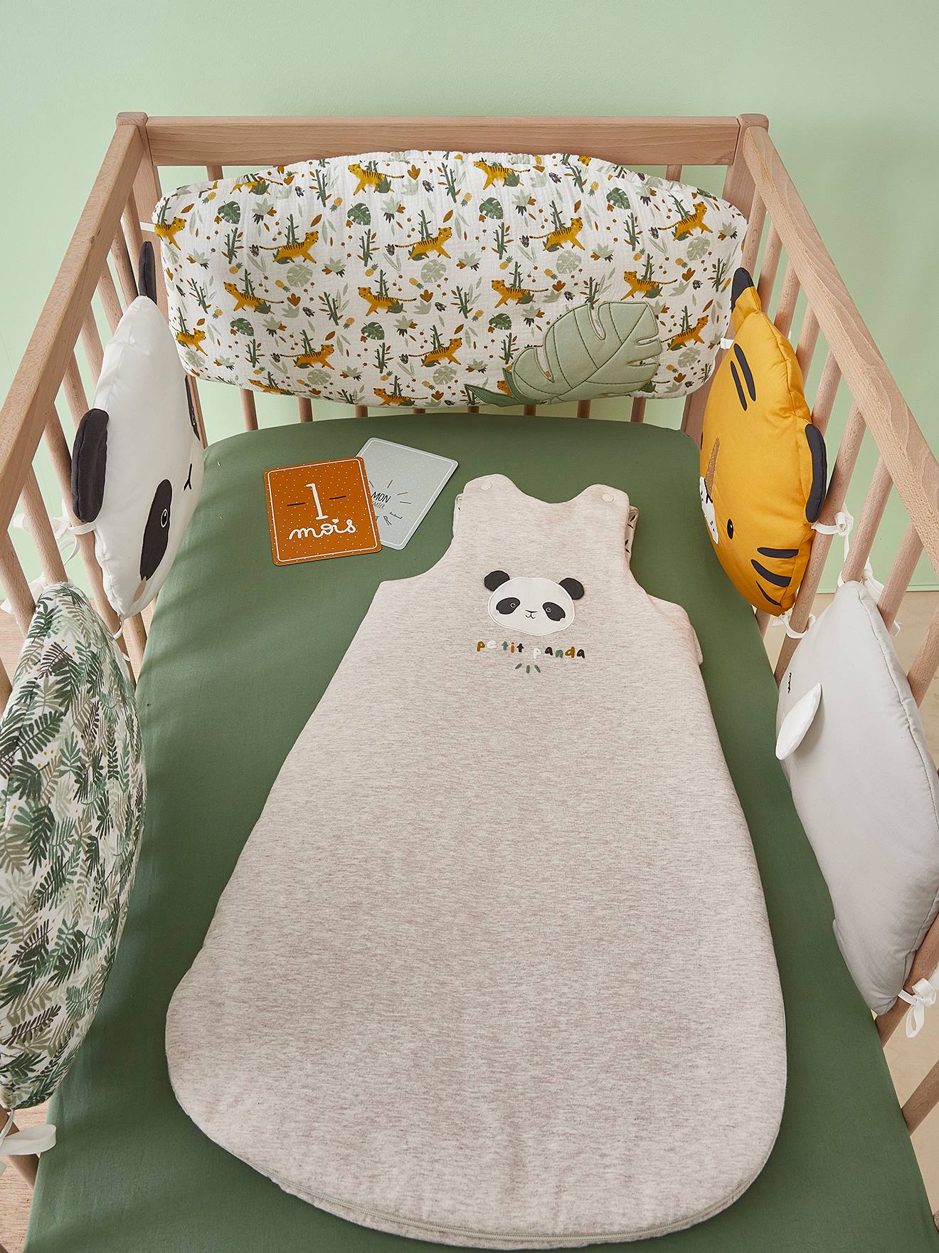 Ärmelloser Baby Schlafsack KLEINER PANDA TOG 2-2