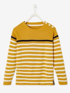 Jungenkleidung-Pullover, Strickjacken, Sweatshirts-Pullover-Jungen Streifenpullover