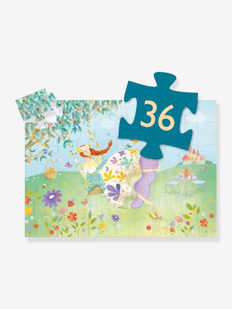 Puzzle „Frühlingsprinzessin“ DJECO, 36 Teile - mehrfarbig - 3