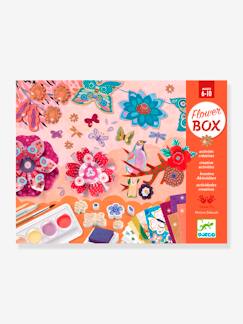 Spielzeug-Kreativität-Tafeln, Malen & Zeichnen-Kinder Kreativ-Set „Flower Box“ DJECO