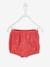 Mädchen Baby-Set: Kleid, Spielhose und Haarband - dunkelrosa bedruckt+senfgelb bedruckt - 3
