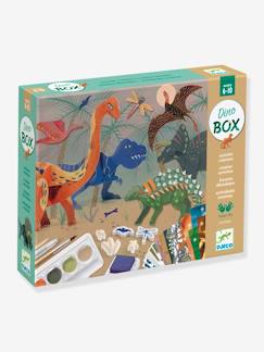 Spielzeug-Kreativität-Tafeln, Malen & Zeichnen-Kinder Kreativ-Set „Dino Box“ DJECO