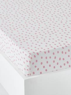 Dekoration & Bettwäsche-Kinderbettwäsche-Spannbettlaken-Kinder Spannbettlaken PINK JUNGLE Oeko Tex