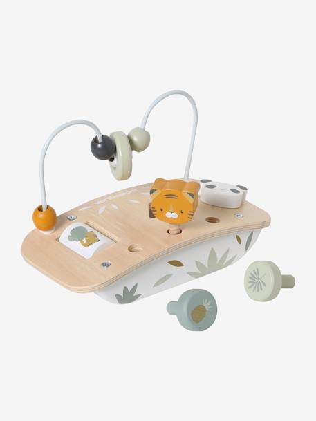 Baby Mini-Spieltisch, Holz FSC - mehrfarbig/kirsche+sonne+mehrfarbig/pandafreunde - 12