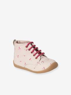 Kinderschuhe-Babyschuhe-Mädchen Baby Lauflern-Boots, Kirschen