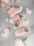 Hohe Mädchen Baby Sneakers - rosa geblümt - 10