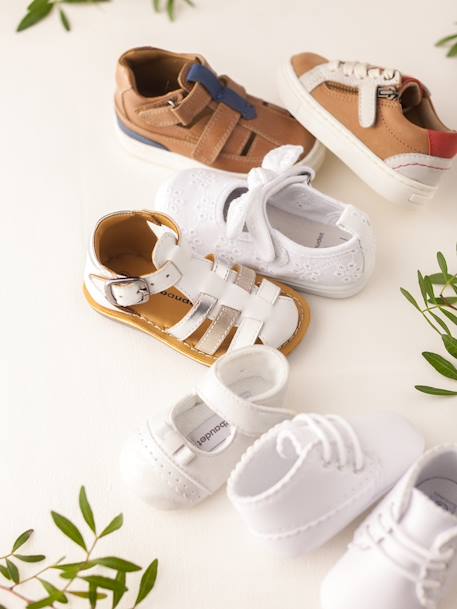 Baby Schuhe für Neugeborene, Unisex - weiß - 13