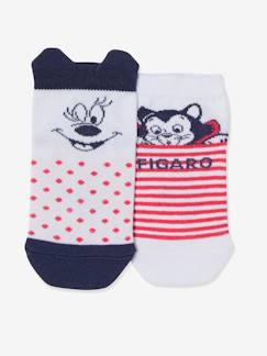 Maedchenkleidung-Unterwäsche, Socken, Strumpfhosen-2er-Pack Kinder Socken Disney MINNIE MAUS