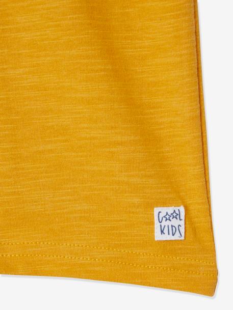 Jungen T-Shirt Oeko Tex® - blaugrau+bordeaux+gelb+graugrün - 12
