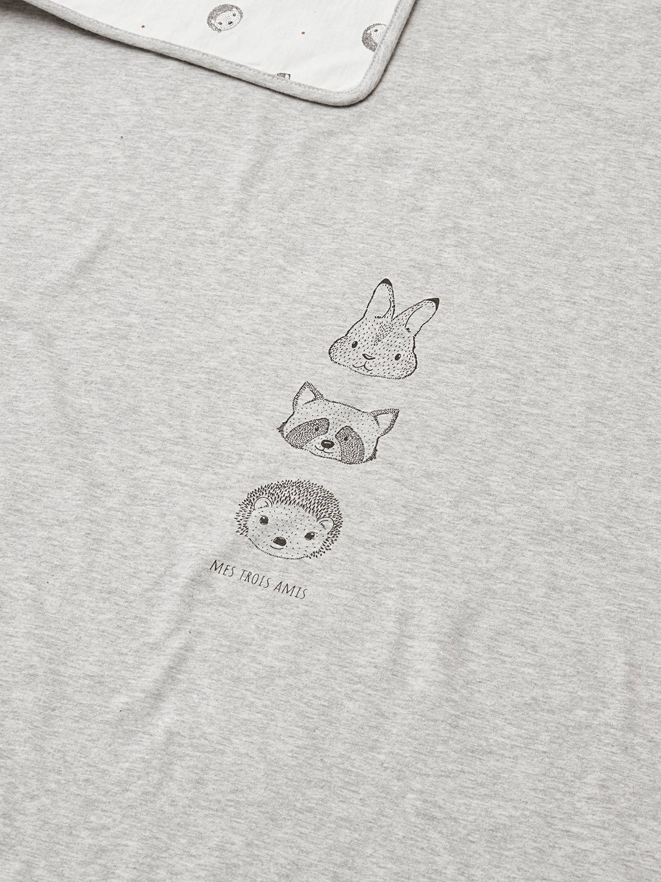 Thumbnail - Bio-Kollektion: Baby Decke KLEINE FREUNDE