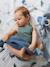 Baby Geschenk-Set: Schmusetuch und Greifling „Kleiner Dino“ - blau - 4