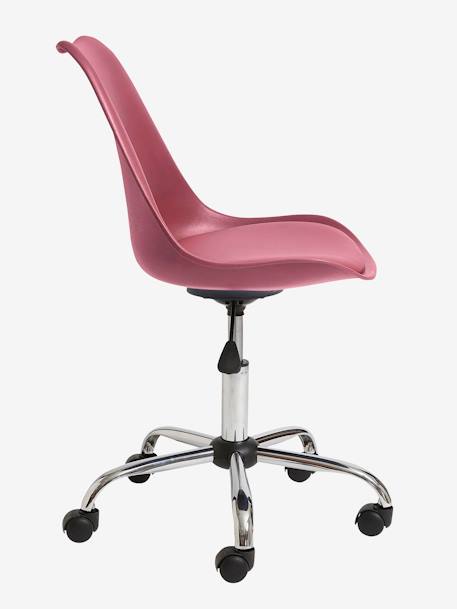 Moderner Schreibtischstuhl - grau+himbeere+rosa+weiß - 7