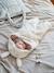 Baby Plüsch-Ausfahrsack, Fell-Imitat - braun/bär+wollweiß/hase - 4