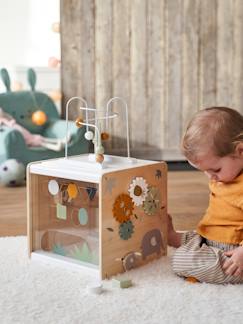 Spielzeug-Baby-Activity-Würfel ,,Pandafreunde" FSC®