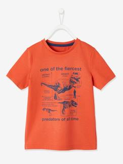 Jungenkleidung-Shirts, Poloshirts & Rollkragenpullover-Jungen T-Shirt, Tier-Print