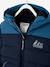 Jungen Steppjacke mit Kapuze, Recycling-Polyester - khaki+marine - 12