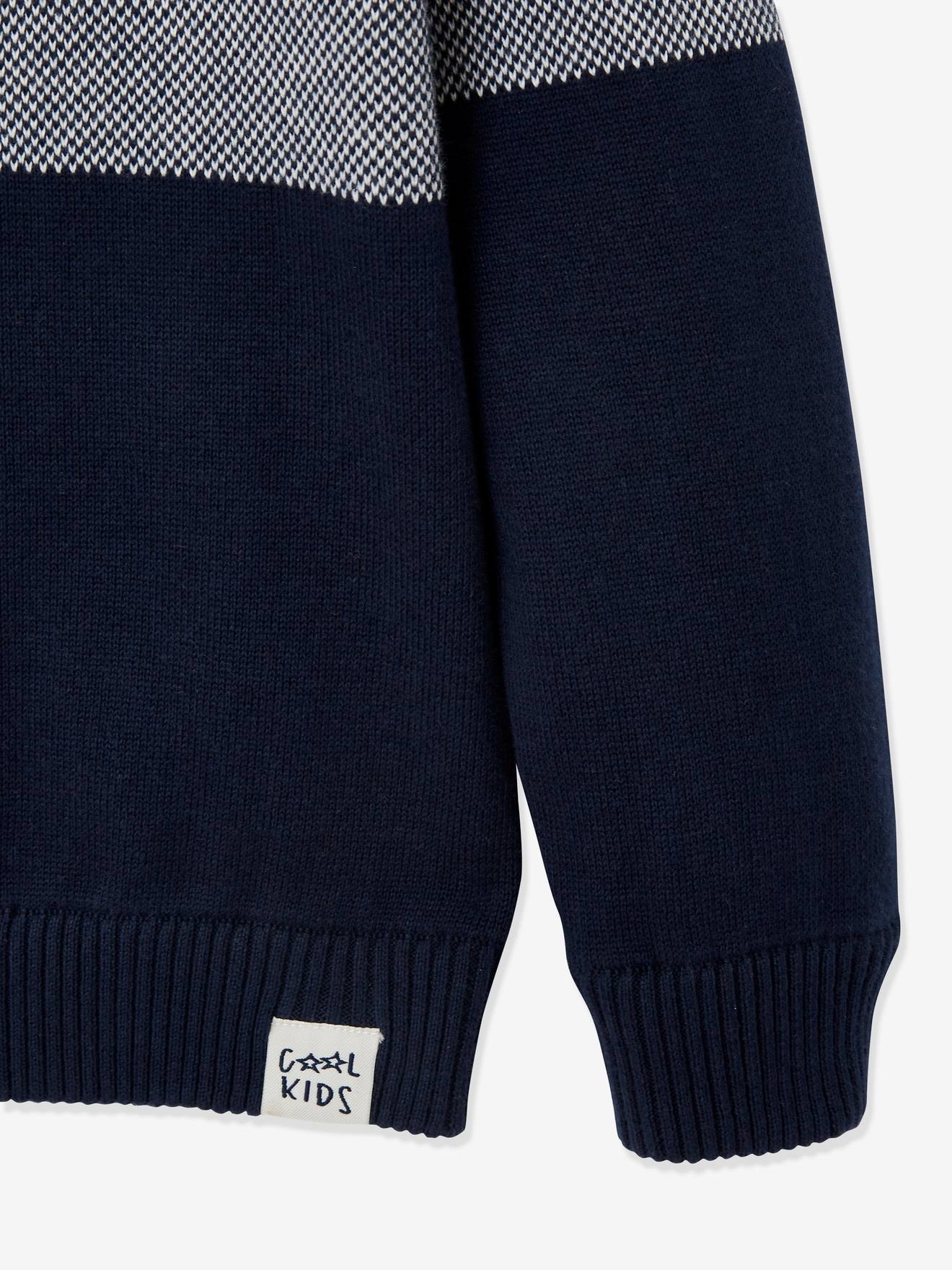 Thumbnail - Jungen Pullover mit Kragen