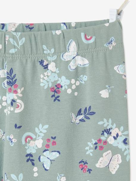 Mädchen Leggings - anthrazit+blau+blaugrau+dunkelrosa+graugrün+hellblau+hellgrün bedruckt+nachtblau bedruckt+pfirsich+wollweiß - 21