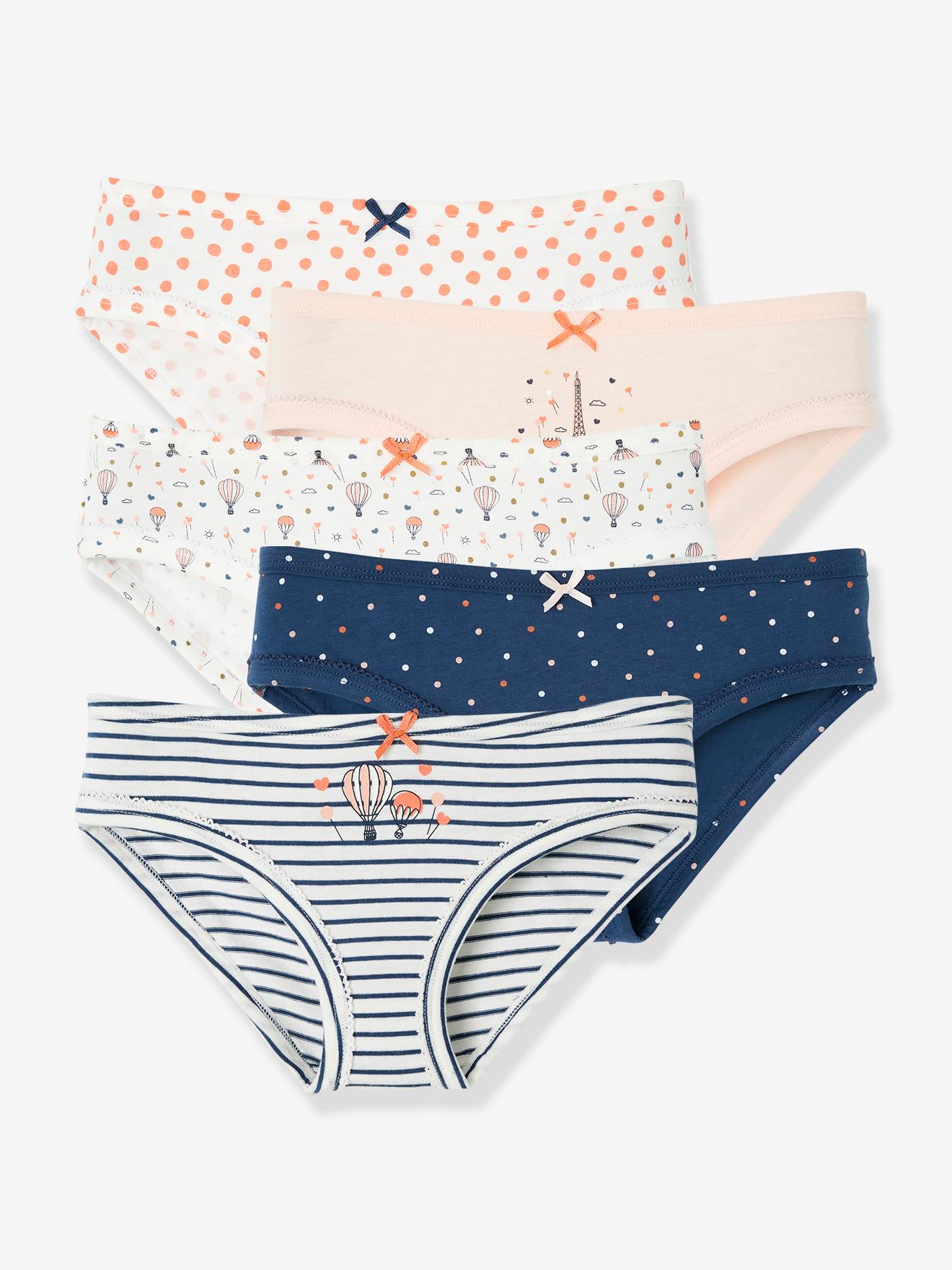 5er-Pack Mädchen Slips