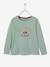 Mädchen Shirt mit Message-Print, Glanzdetails BASIC Oeko-Tex - blaugrau+dunkelgrün+grün+marine+rosa+zartrosa - 7